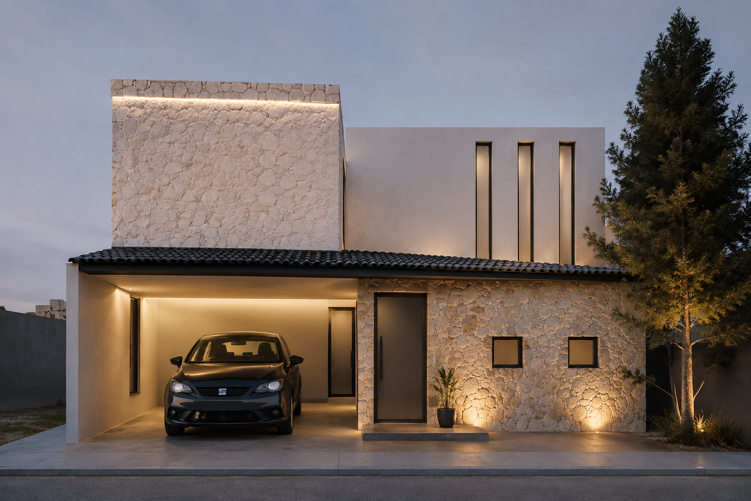 Modern luxury residence, Monterrey